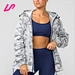 Our ladies camouflage jacket is both stylish and functional, perfect for workouts or casual wear. Shop now for high-quality activewear.